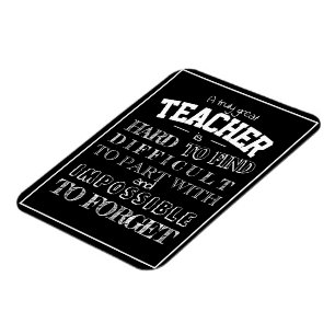 Black teacher Thank you Appreciation Gift for him Magnet