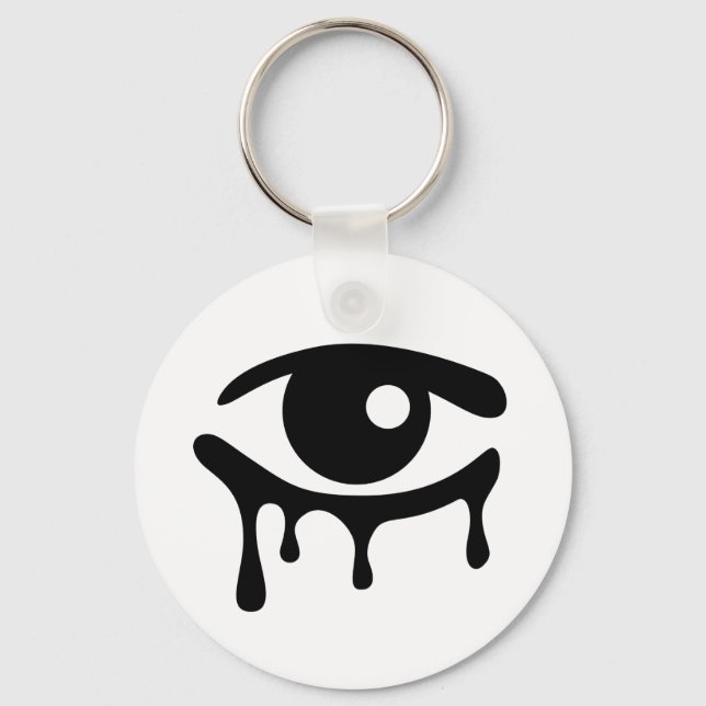 Black Tears Keychain (Front)