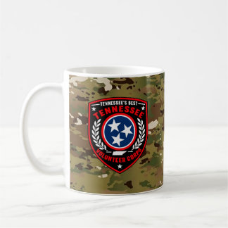 Black Tennessee Volunteer Corps Coffee cup