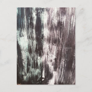 Black Textured Canvas Postcard