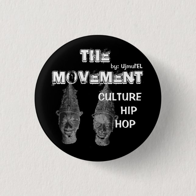 (black) The Movement round button (Front)
