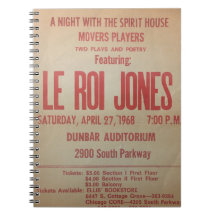 Black Theater | LeRoi Jones Spiral Photo Notebook