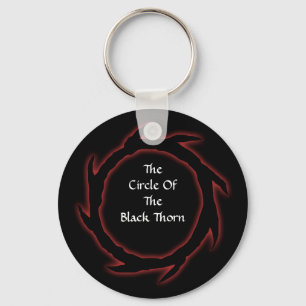 Black Thorn Keychain
