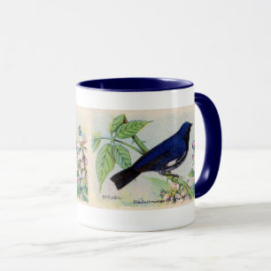 Black Throated Blue Warbler Mug