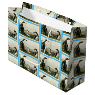 Black-Throated Diver Loon Audubon Birds of America Large Gift Bag