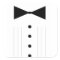 black tie bowtie tuxedo