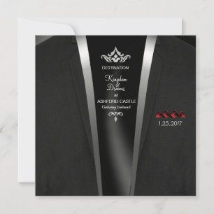 Black Tie Destination Invitation