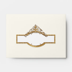 Black Tie Elegance 2, Golden Matching Envelopes