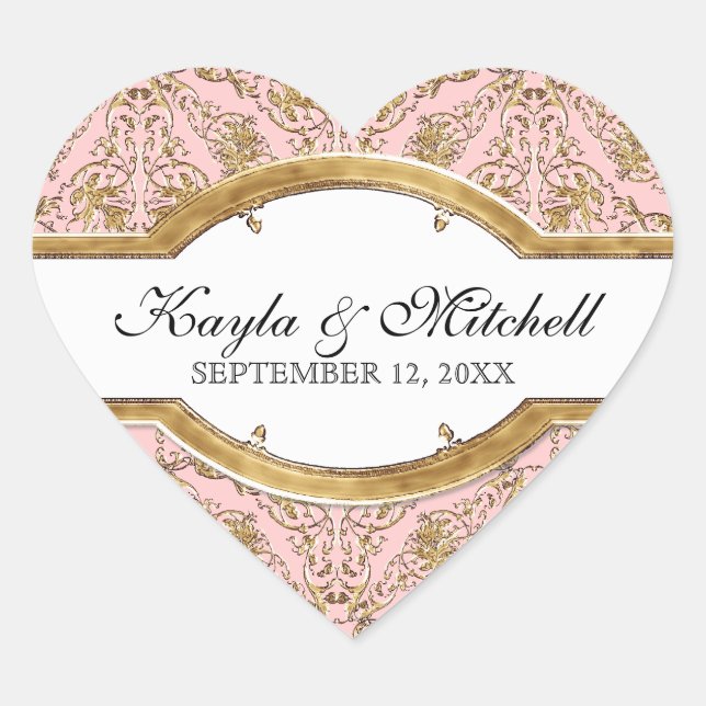 Black Tie Elegance 2, Golden Matching Sticker Seal (Front)