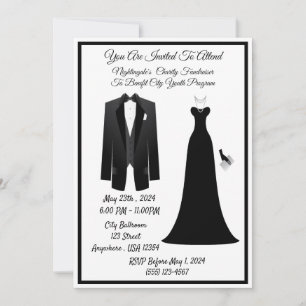 Black Tie Invitation