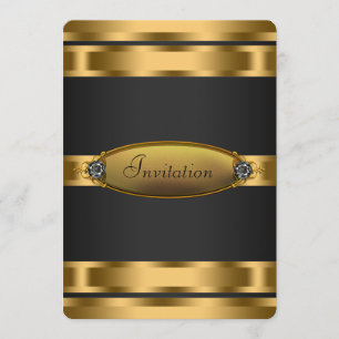 Black Tie Party Invitation