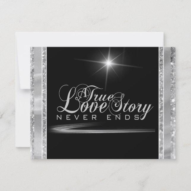 Black Tie Save the Date (Front)