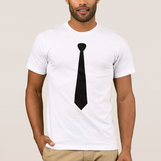 Black Tie T-Shirt (Front)