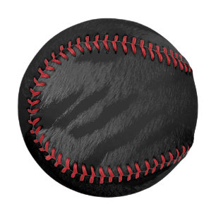 Black Tiger Skin Print New Baseball