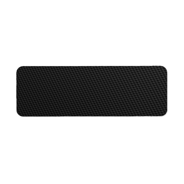 Black Tightly Woven Carbon Fibre Textured (Front)