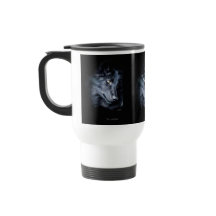 BLACK TIMBER WOLF Wildlife Gift Mugs