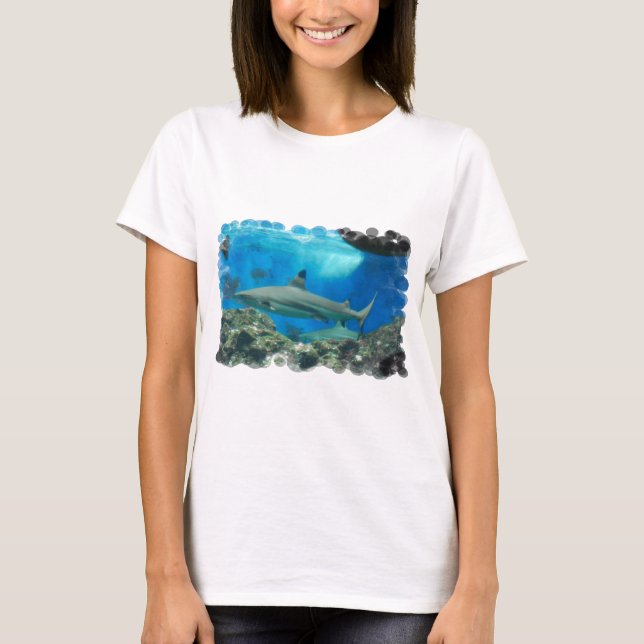 black-tipped-shark-1.jpg T-Shirt (Front)