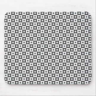 black to white and white to black mouse mat