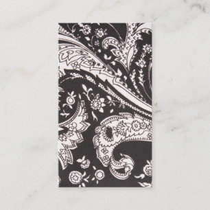 Black Toile Business Card