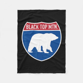 Black Top Mountain State Park Georgia Bear Ga High Fleece Blanket