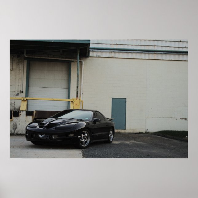 Black Trans Am Poster (Front)