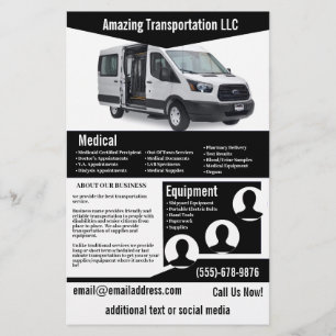 Black Transportation Company Flyer