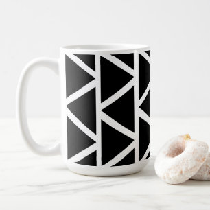 Black Triangles Coffee Mug