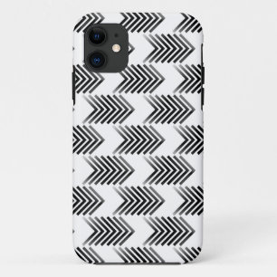 Black Tribal Arrow Pattern iPhone 11 Case