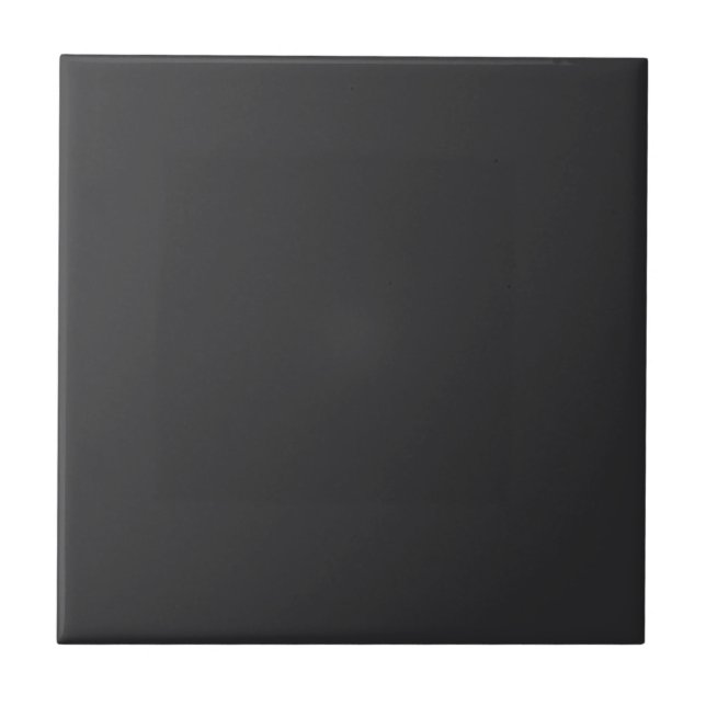 Black Tricorn Square Kitchen and Bathroom Tile (Front)