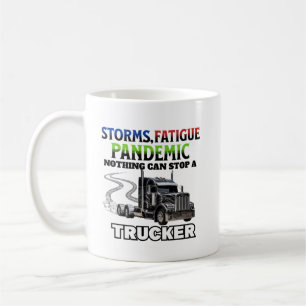 Black Truck Speed Road Strength Unstoppable Driver Coffee Mug