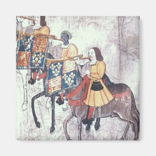 Black Trumpeter Magnet