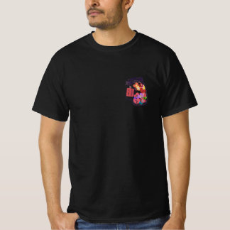Black Tshirt Men Design Jar of Hearts