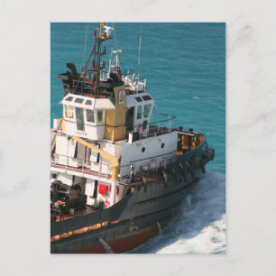 Black Tug postcard