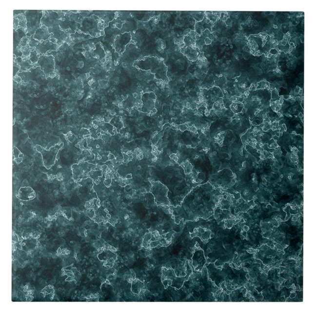 Black turquoise marble tile (Front)