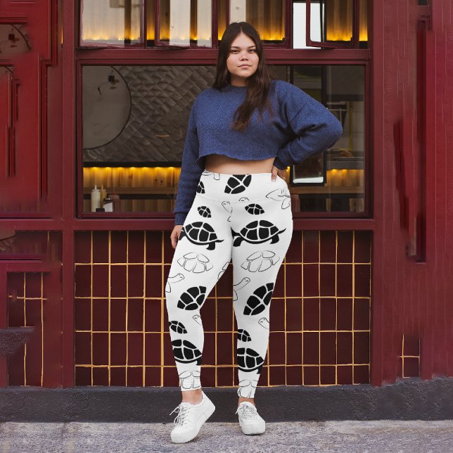 Black Turtle Leggings (Creator Uploaded)