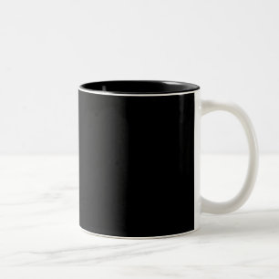 Black Two-Tone Coffee Mug