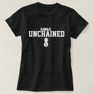 Black unchained womens tee