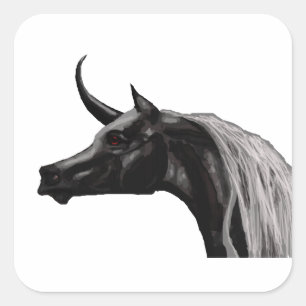 Black Unicorn Stickers