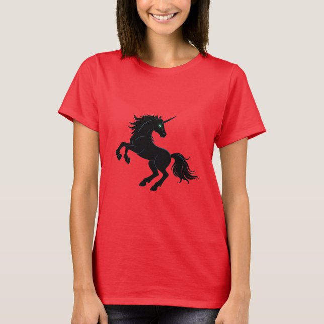 Black Unicorn T-Shirt (Front)