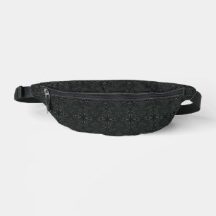 Black Unique AI Design With HI Bum Bags