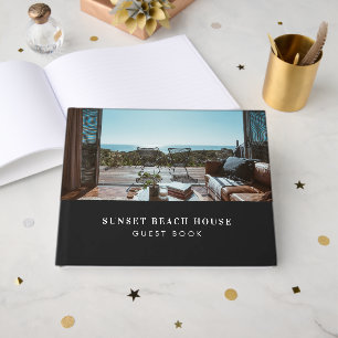Black Villa Rental Vacation House Guest Insights Book