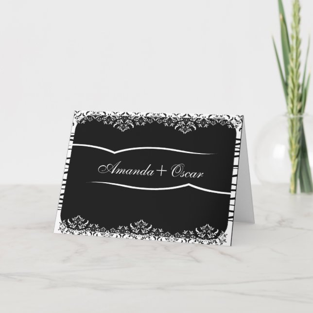 Black Vintage card (Front)