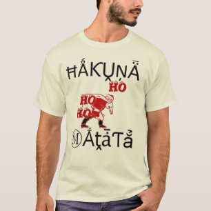 Black Vintage Hakuna Matata Gifts T-shirts