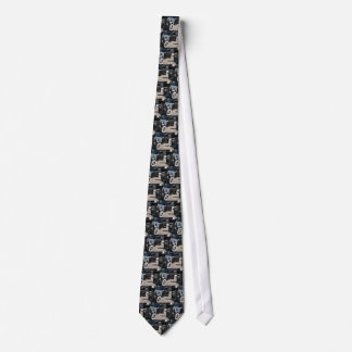 Black Vintage Hot Rod Tie