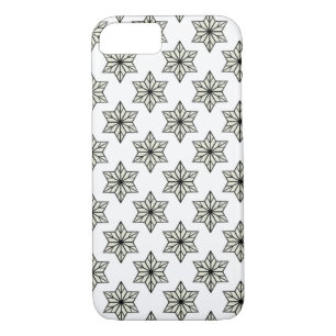 Black Vintage Starburst BT iPhone 7 Case