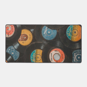 Black Vinyl Classic Records Desk Mat