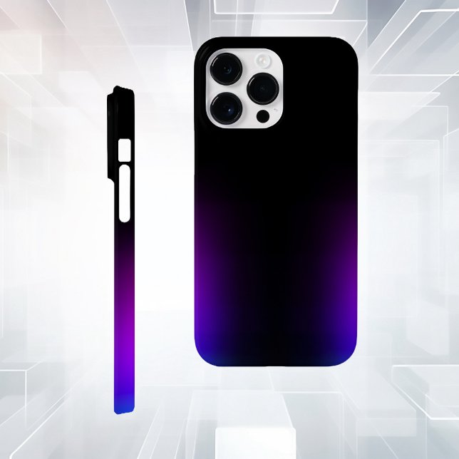 Black Violet Gradient Glow Case-Mate iPhone Case (Creator Uploaded)
