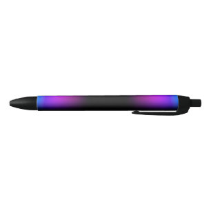 Black Violet Gradient Glow Ink Pen
