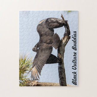 Black Vulture Buddies Jigsaw Puzzle