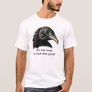 Black Vulture Buzzard Customisable T-Shirt